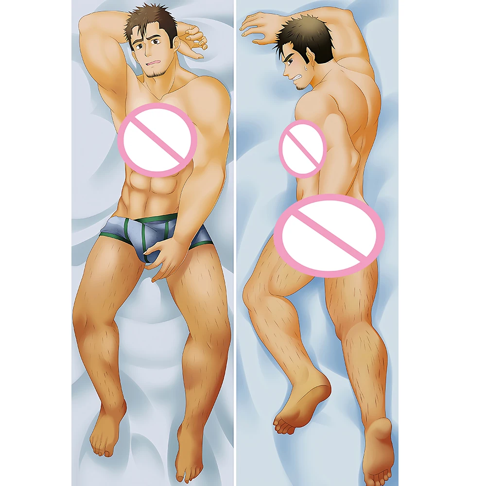 A Strong Man Anime Cosplay Double-Sided Pillow Case Dakimakura Game Hugging Body Otaku Cushion Soft Throw Pillowcase Gifts