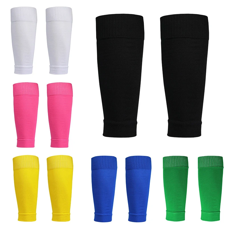 2024 Soccer Football Shin Guards Protection Support Compression Sleeves Sports Leg Brace Cycling Running Leg Warmers Comfortable