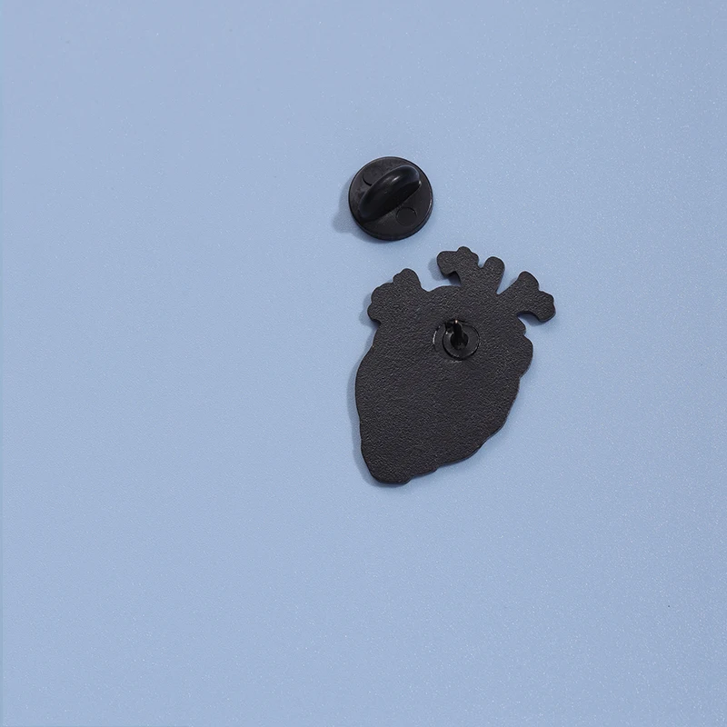 Medizinische Lunge Gehirn Emaille Pins Kreative Orgel Herz Revers Broschen Abzeichen Cartoon Schmuck Ärzte Krankenschwestern Geschenk für Freunde – Detail 8