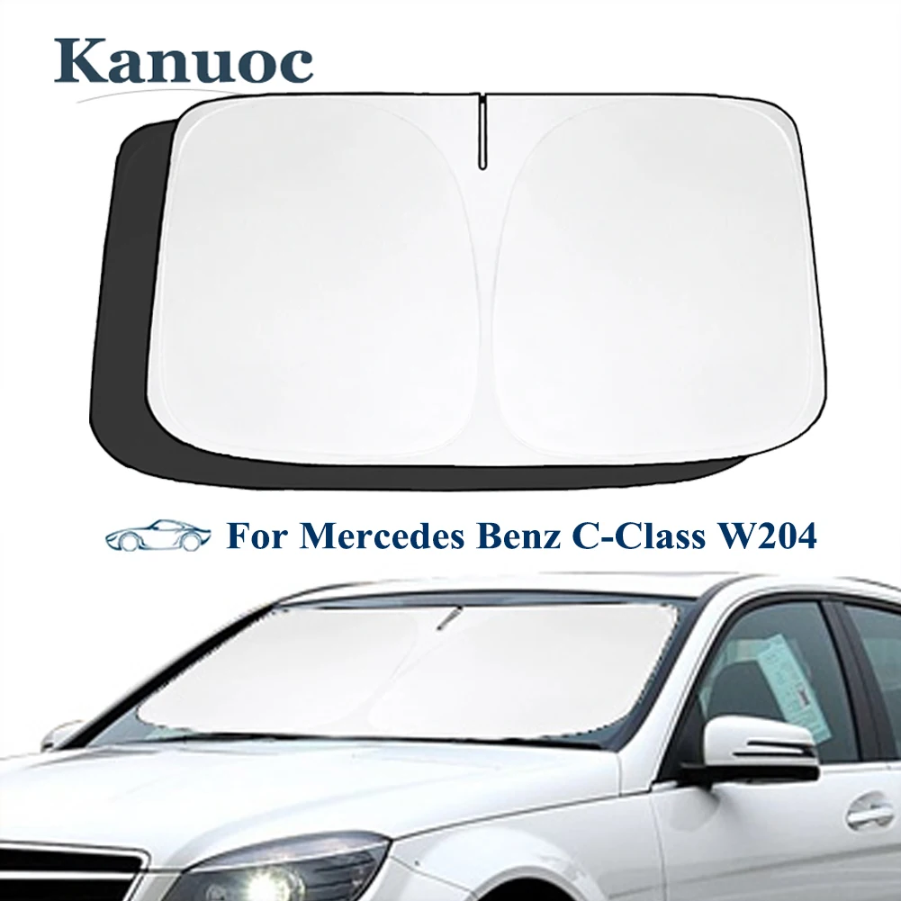 

Car Windshield SunShade For Mercedes Benz C-Class W204 2007-2013 Interior Protector Window Shade UV Reflector Visor Accessories