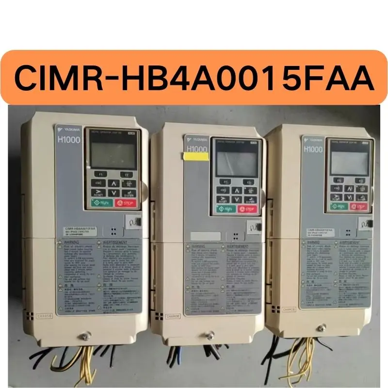 

Used CIMR-HB4A0015FAA frequency converter 400V 5.5KW/3.7KW tested OK, function intact