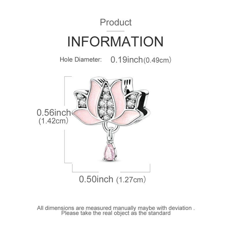 Offre spéciale 925 en argent Sterling fleur de Lotus perles bijoux ajustement Original 925 Bracelet collier pour les femmes bricolage cadeau