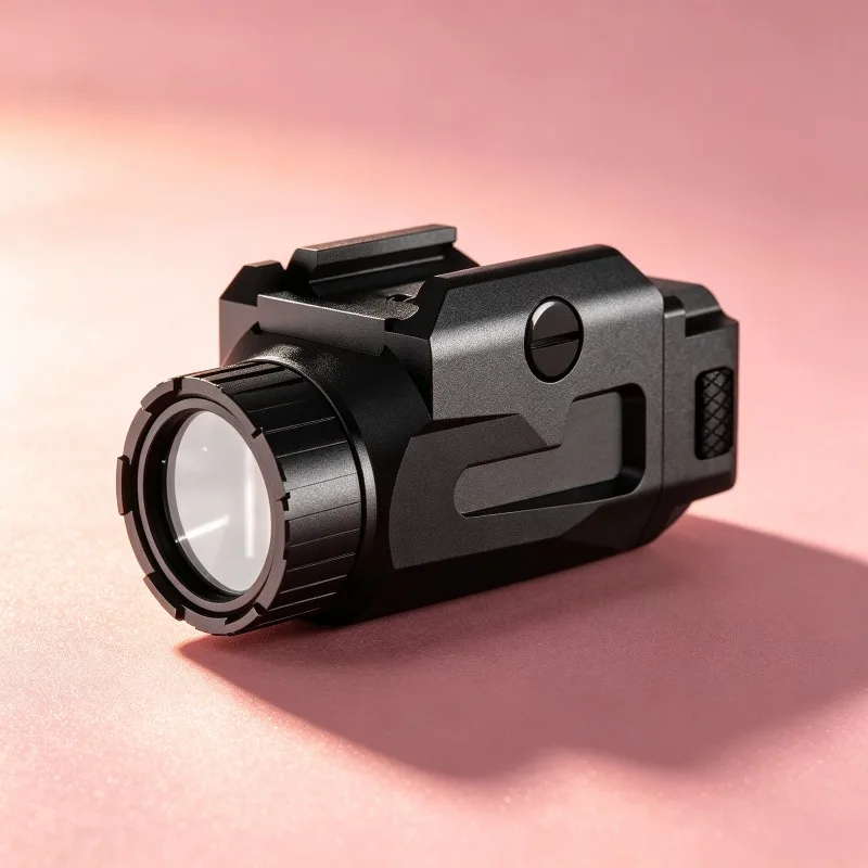 800LM High Bright LED Hand Torch Flashlight USB Rechargeable Lamp 20MM Picatinny Rail Quick Release Adapter