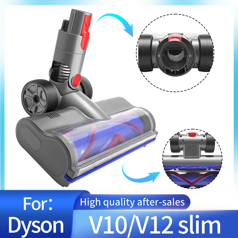 Direct Drive Brush Head of Vacuum Cleaner For Dyson V10 Digital Slim V12 Detect Slim Models Cleaner Head Dyson Replacement Parts