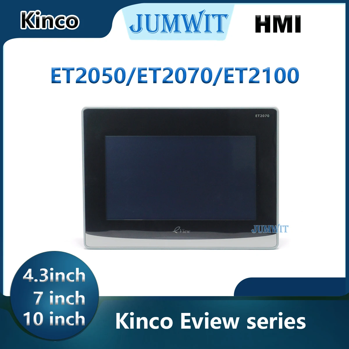 Kinco Eview ET050 ET070 ET100 HMI Touch Screen 4.3inch 7 inch 10inch USB Host Human Machine Interface Replace Newcarve