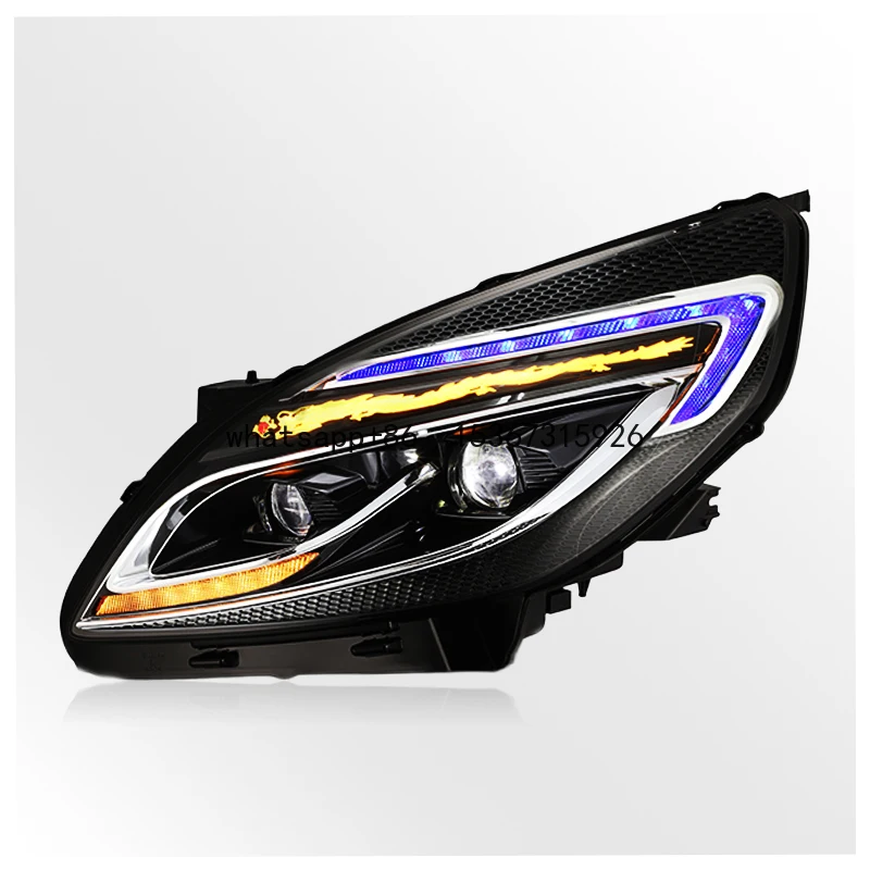 

DRL Lamp Car OEM Car Head Light Modify Semi-assembly LED Xenon Headlight for Long Dragon Version Buick GL8 2011-2018