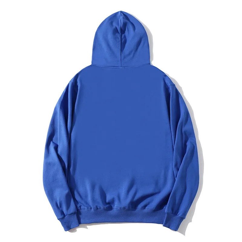 Sudadera con capucha de algodón puro para hombre, Sudadera con capucha informal de Color sólido, Top deportivo para hombre, Sudadera con capucha