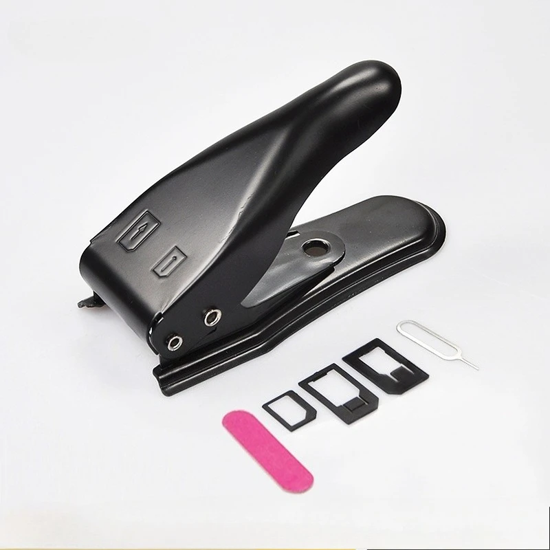 Micro SIM phone  Card Cutter 2-in-1 with SIM Card Adapter and Eject Pin SIM Card Cutting Tool for a variety of smartphones
