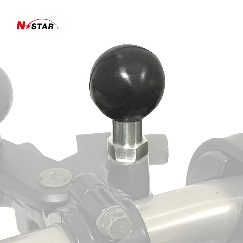 M10 رام جبل 1 ''الكرة محول M10 X 1.25 الخيوط آخر الكرة قاعدة Nstar دراجة نارية حامل هاتف اكسسوارات المحمول جبل