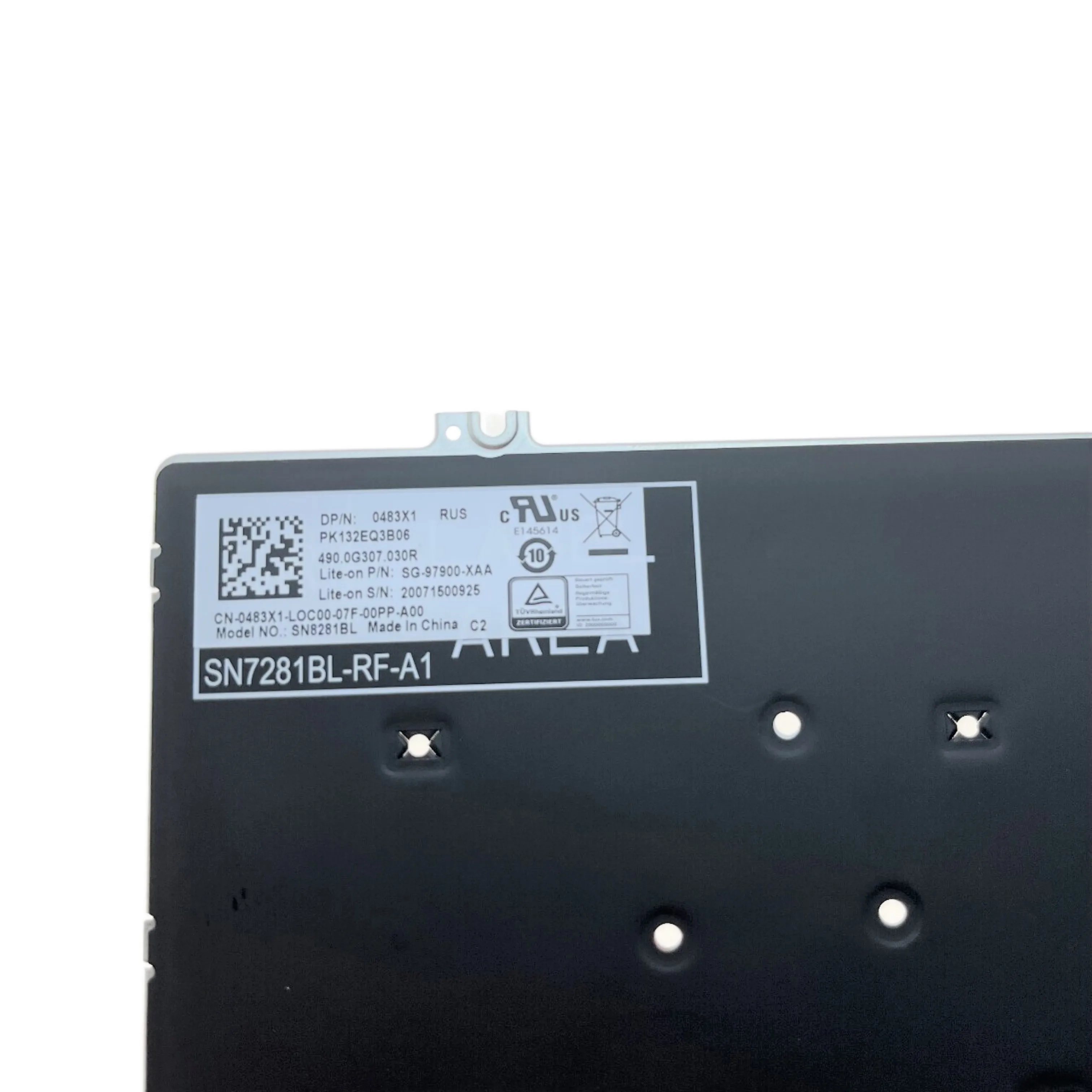 Nuova tastiera retroilluminata per Laptop russa per Dell Latitude 5310 5310 2 in1 5300 2 in 1 5300 7300 sostituzione per PC Notebook 0483x1