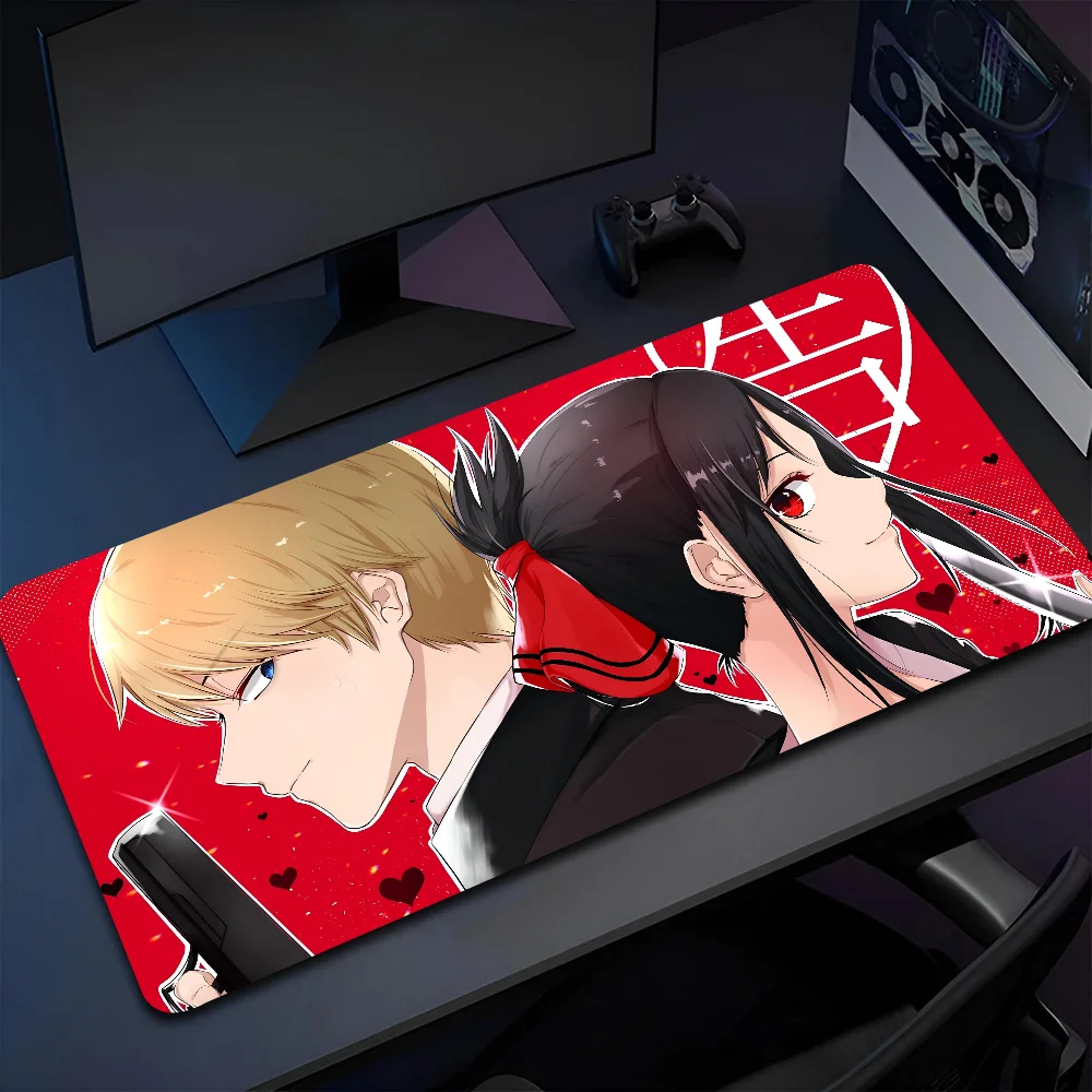 

Kaguya-sama Love Is War Non-slip Mouse Pad Suitable For Office Computers Laptops E-sports Game Desk Mats XXL Keyboard