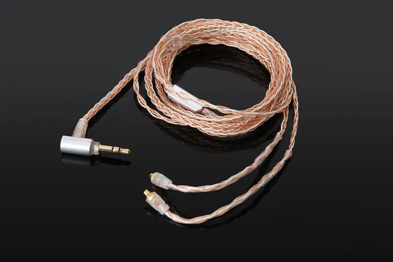 8-core braid 2.5mm/3.5mm/4.4mm BALANCED Audio Cable ForFiiO F5 F9 F9SE F9Pro FH1 FH5 FA7 FA1 FH7 FH5s Earphone