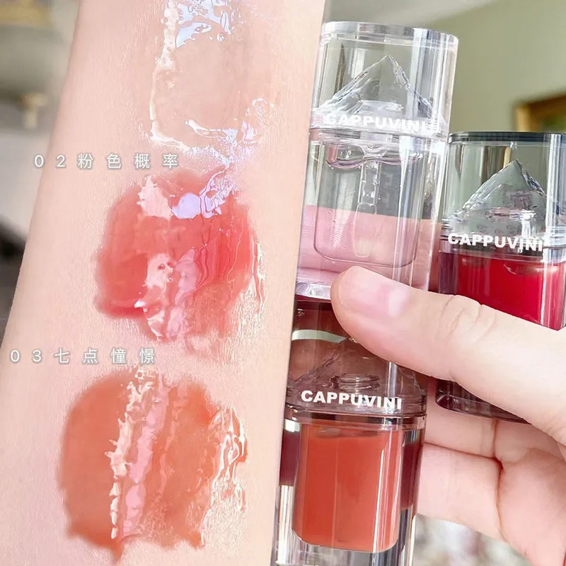 Transparente hidratante Lip Gloss, produtos de maquiagem, fácil de maquiagem, melhorar a cor, cosméticos de beleza, 2024