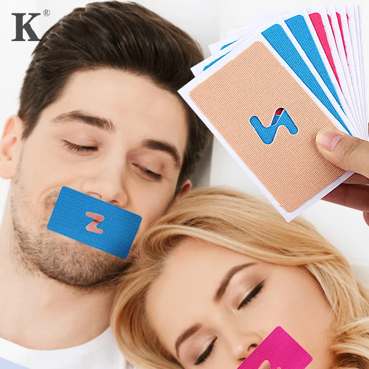 

10Pcs Anti Snoring Sleep Mouth Tape Best Breathing Nasal Strips Medical Grade Improved Sleeping Keep Mouth Close Prevent Snoring