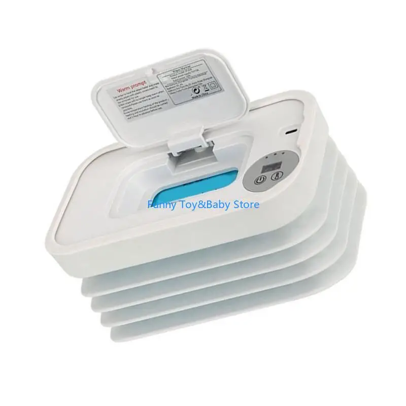 Verstelbare temperatuur Babydoekje Warmer Verwarmingssysteem Opvouwbaar Ruimtebesparend C90B