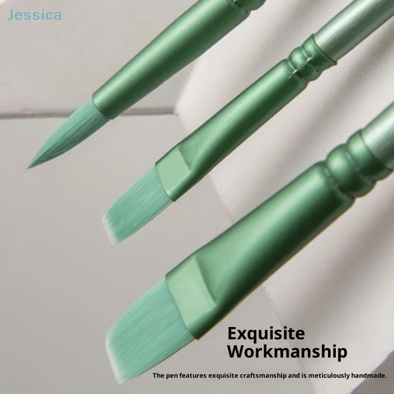 ♥ ชุดแปรงทาสีน้ำ ขนไนลอน ด้ามไ - Gouache Paint Set บทวิจารณ์และราคา