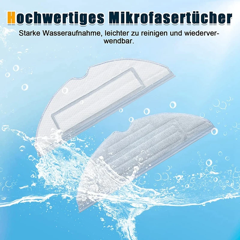 หุ่นยนต์ดูดฝุ่นแผ่นซับหลักชุดอุปกรณ์อะไหล่สำหรับ roborock S7 T7S