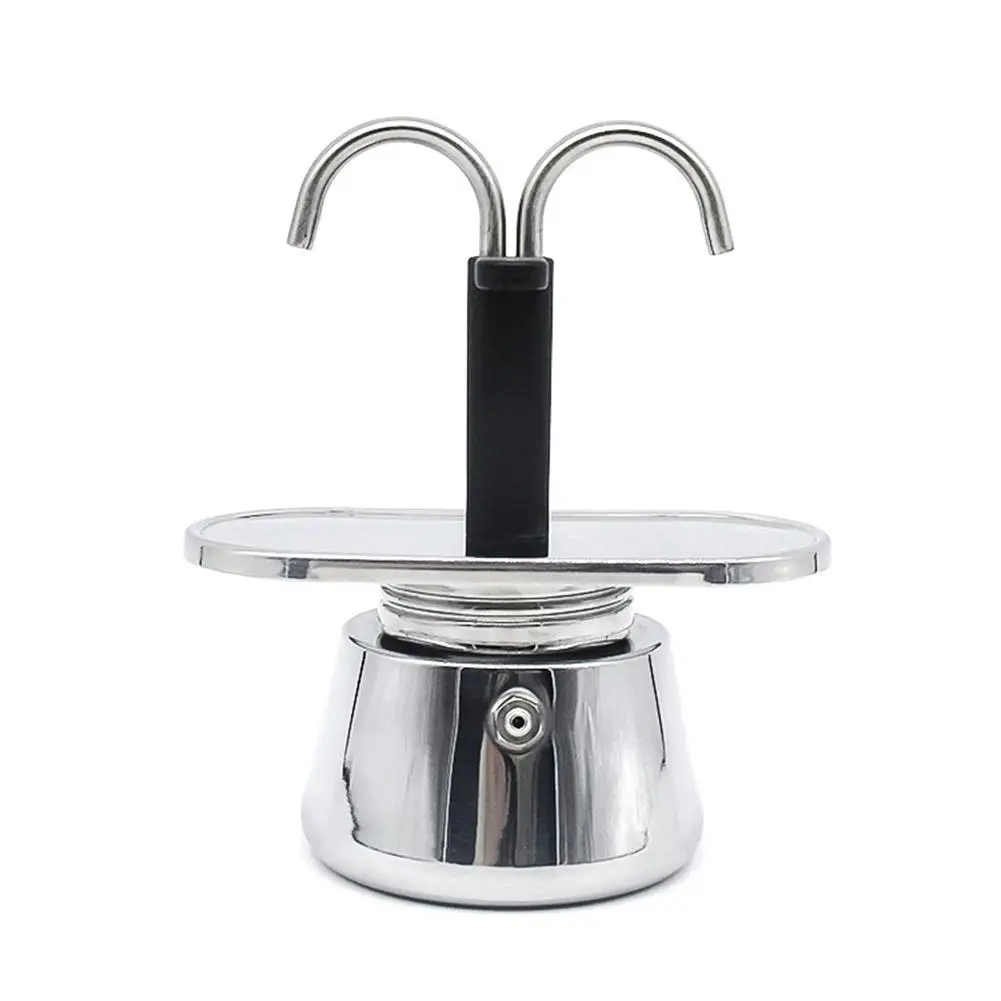 

Новая практичная кофеварка Мока из нержавеющей стали, кухонные принадлежности, детали для приготовления кофе Мока