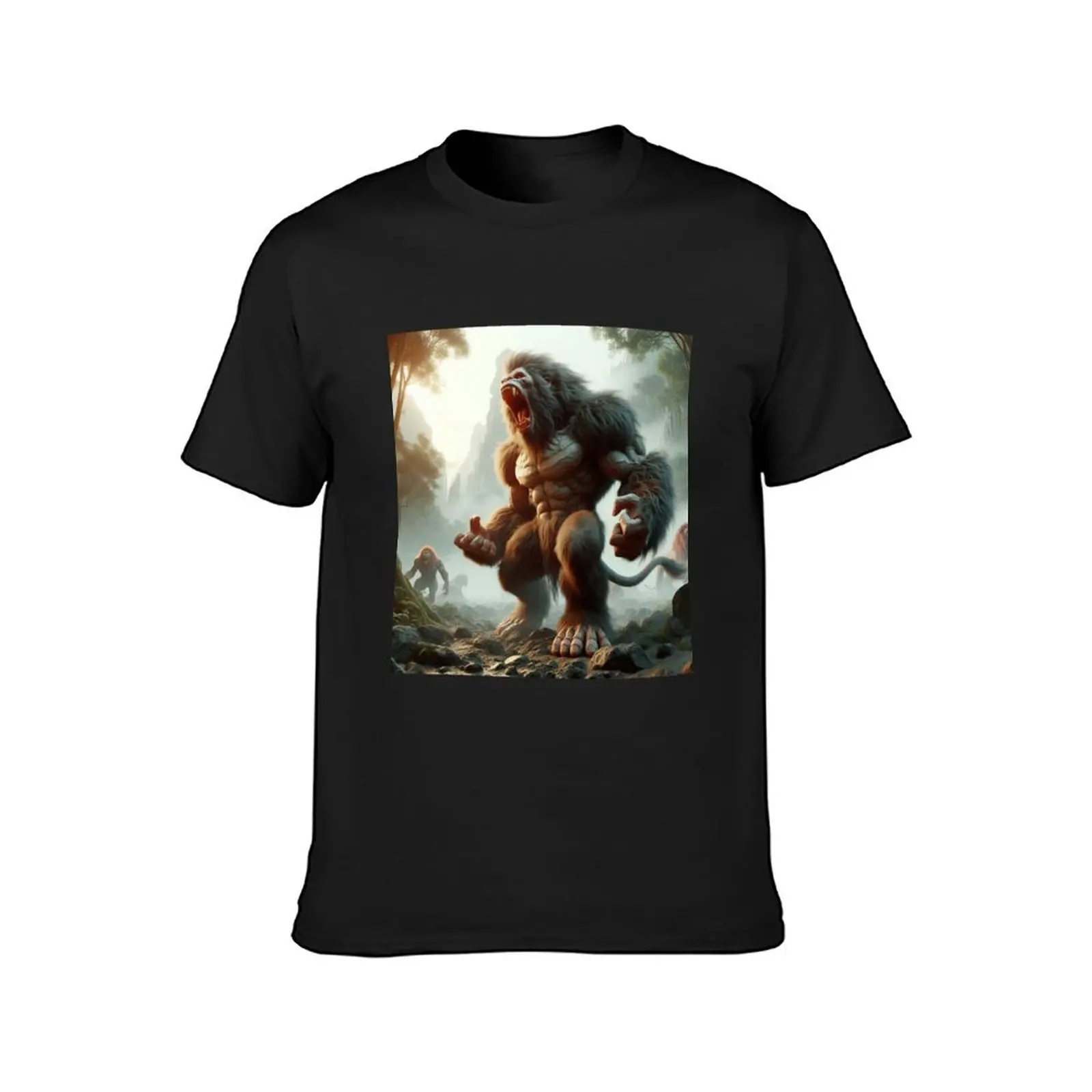 King of the Jungle T-Shirt customizeds quick drying vintage clothes plus sizes t shirts for men pack