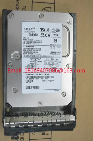 

for 1pcs-0X2688 18GB 18G SCSI 80 pin hard drive 15K ST318453LC
