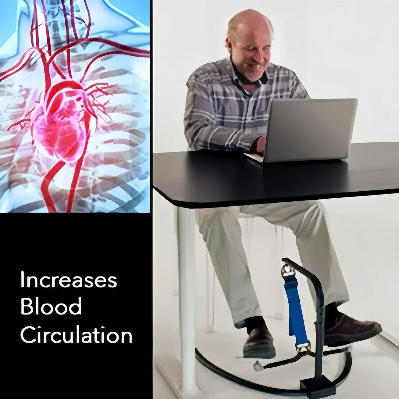 Office Under Desk Swinging Walking Stools Machine Improve Focus Swinging Stools Foot Rest Exercise Stress Relief Swing Footstool