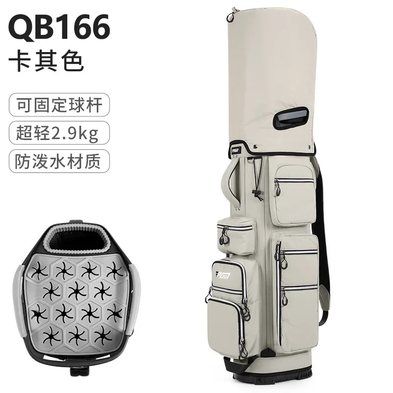

Travel Golf Bag Golf Standard Bag Fixed Club Holder Light Portable Light Weight Sport Bags QB166