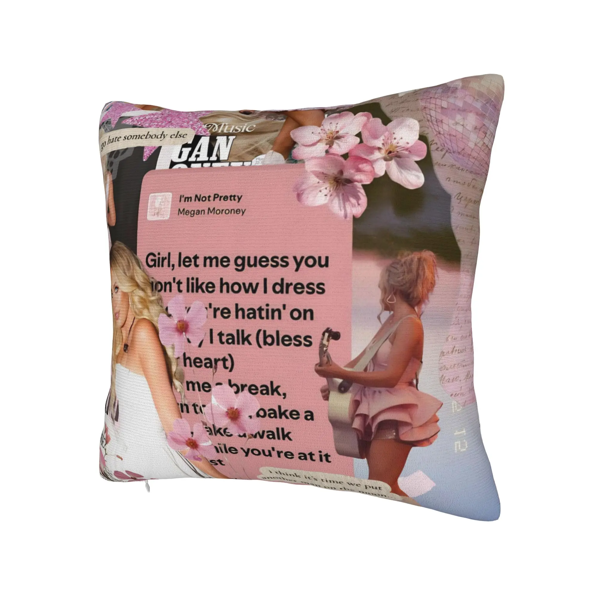 Megan Moroney Singer  Pillow Covers Accessories Printed Cushion Cover Decor  Pillow Case Cover Seat Multiple Sizes