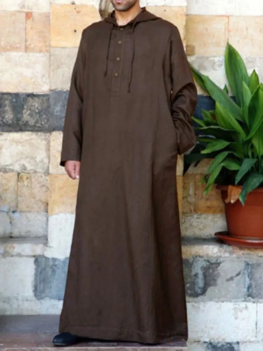 Muslim Islamic Clothing Men Jubba Thobe Dress Abayas Long Robe Saudi Striped Abaya Moroccan Caftan Islam Dubai Arab Dressing