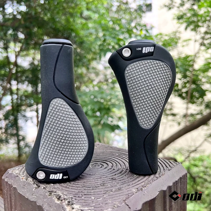 ODI OC1 Bicycle Grips 22.2mm Large Pad Bike Handlebar Cover MTB Anti-Slip Grips Ergonomic Cycling Rubber Ball Handle Accessories