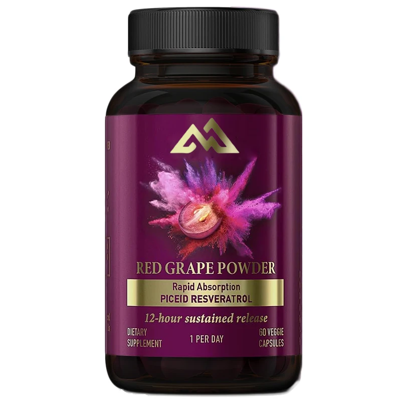 

12 hour sustained-release resveratrol supplement. Supports heart health, promotes blood flow,and is a ketone friendly vegetarian