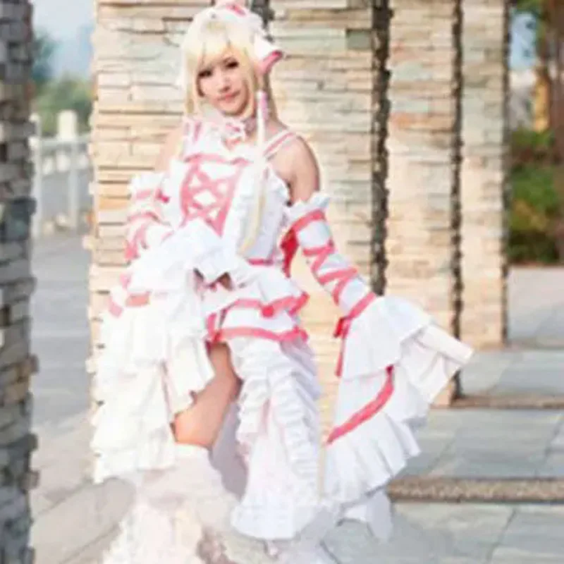 ชุดคอสเพลย์คอมรูปหัวใจนางฟ้าขนาดเล็กสีชมพูสีขาวสีดำสีแดงสีม่วงสีดำชุดคอสเพลย์หวาน