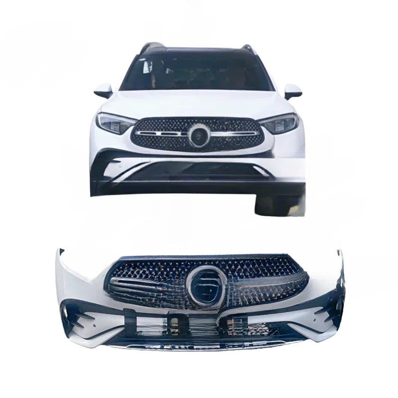 

For Mercedes Benz GLC 254 2021-2023 Pre-Owned ABS Plastic Front Bumper Assembly 1 Year