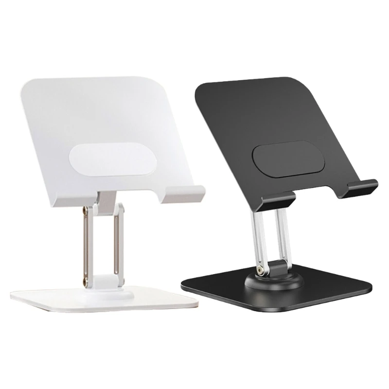 Phone Stand With 360 Degree Rotation, Adjustable Height, and Secure Grip for Phone,Pad, Tablets Holder Bracket