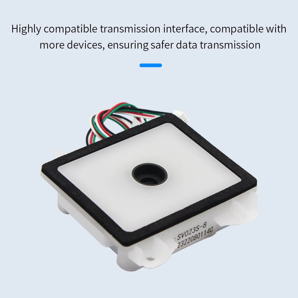 Gm861s interface uart/usb 1d/2d código de barras qr módulo leitor código de barras instalação fixa embutida branco verde led plug and play