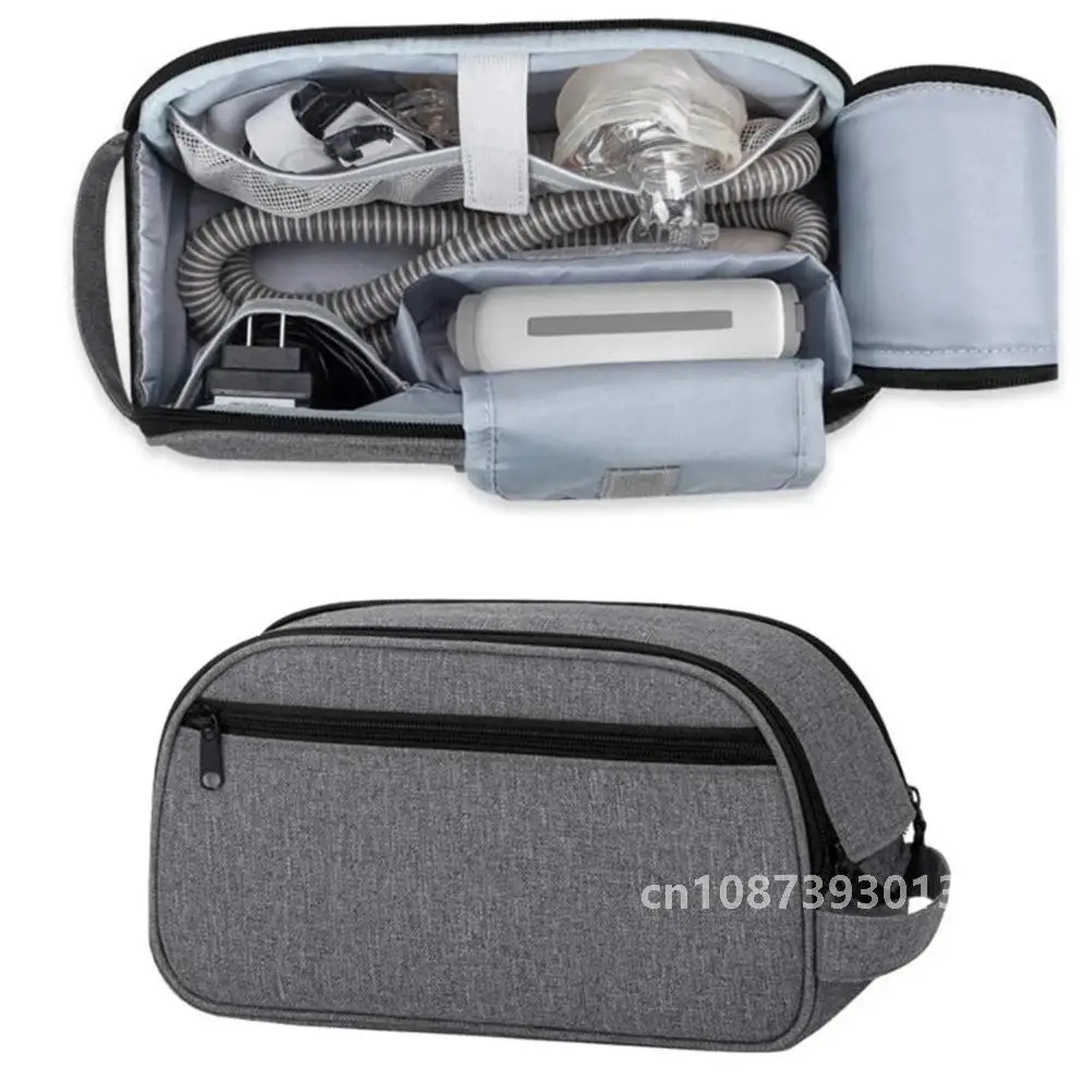 Travel Carrying Case Compatible For CPAP Equipment Supplies Accessories Organizer Case Travel Home Use Approx.35 x 10 x 18.5cm