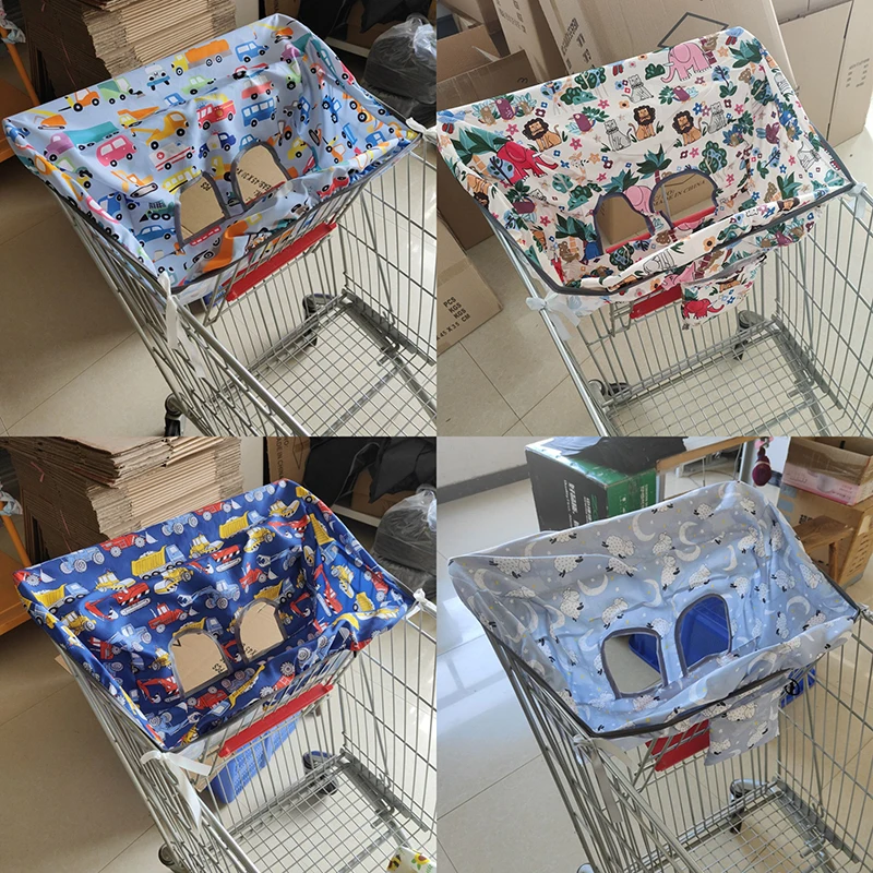 

Children Supermarket Grocery Shopping Cart Cover Baby Seat Pad Anti-dirty Waterproof Covers Kids Portable Traveling Seat Cushion