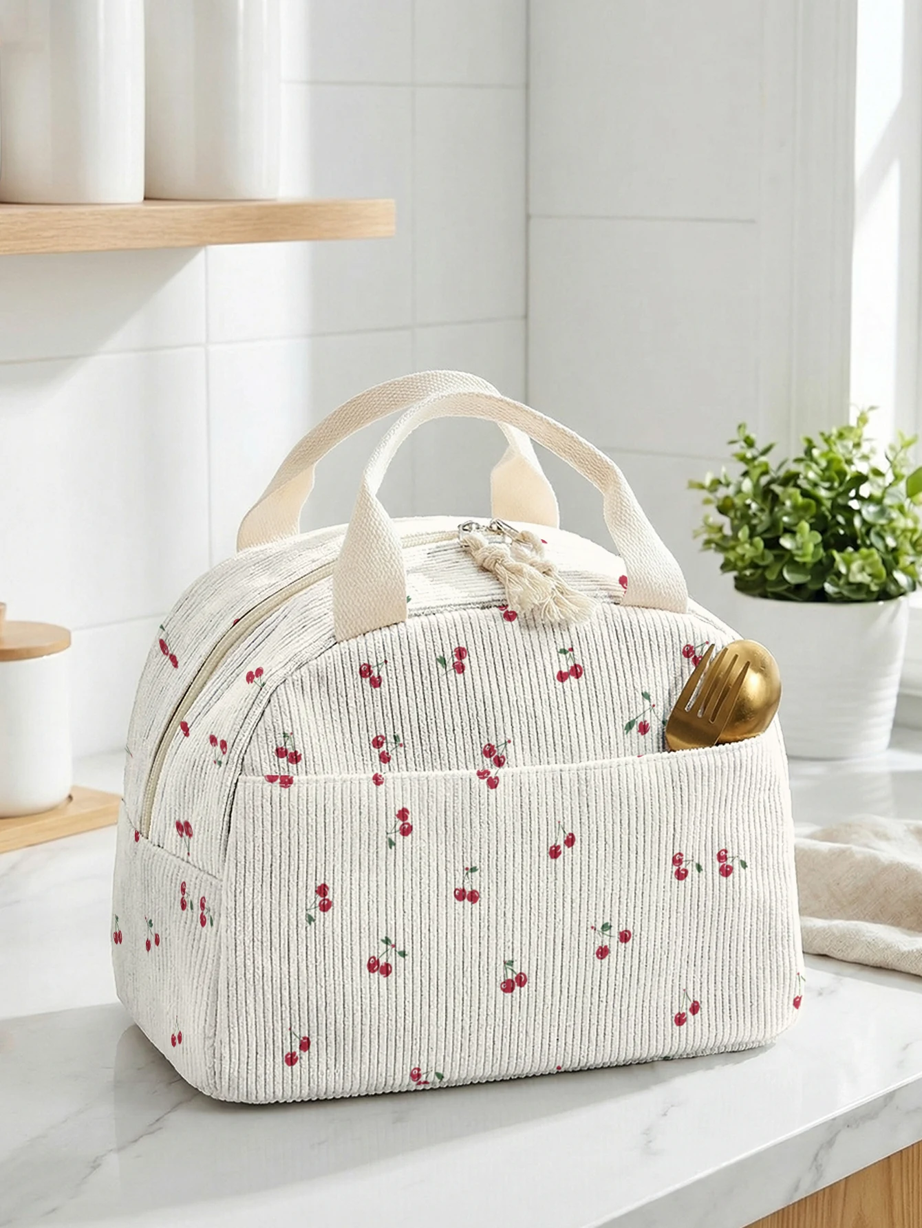 Food Storage Keep Warm - Sac à déjeuner isotherme en velours
