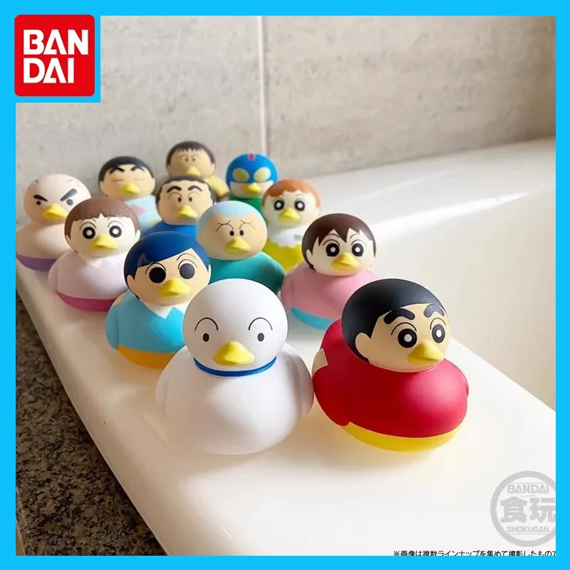 

Bnadai Original Crayon Shin-chan Anime Figure Candy Toy Duck Role Modeling Series Action Figure Toys for Boys Girls Kids Gift