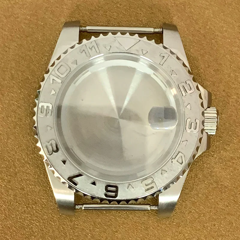 40mm Case Yacht master Replace Case Fits Miyota 8215 8205 Eta 2813 2836 Movement Sapphire Glass Replace diving watch case