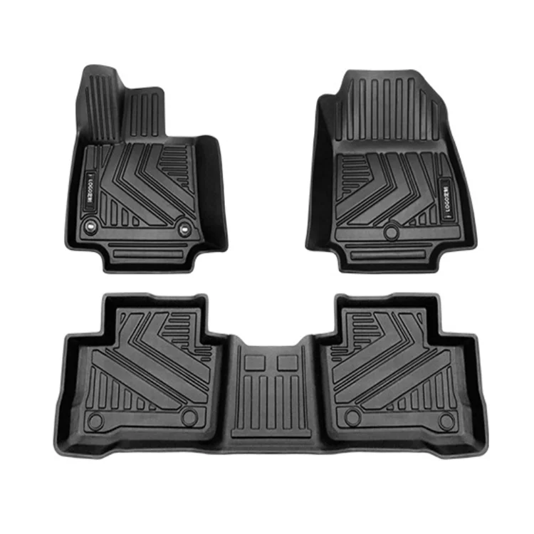 Non slip car rubber floor mats foot pad for t-oyota camry 2017