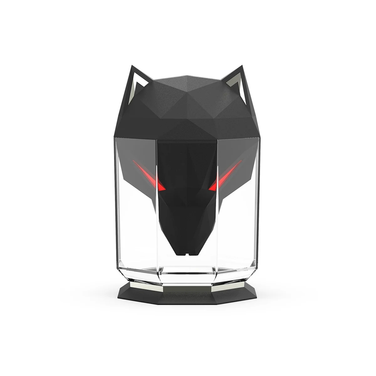 Wolf Shaped Humidifier Bedroom Cold Mist Humidifiers 650Ml Ultrasonic Atomizing Humidifier Desktop Gaming Humidifier,A