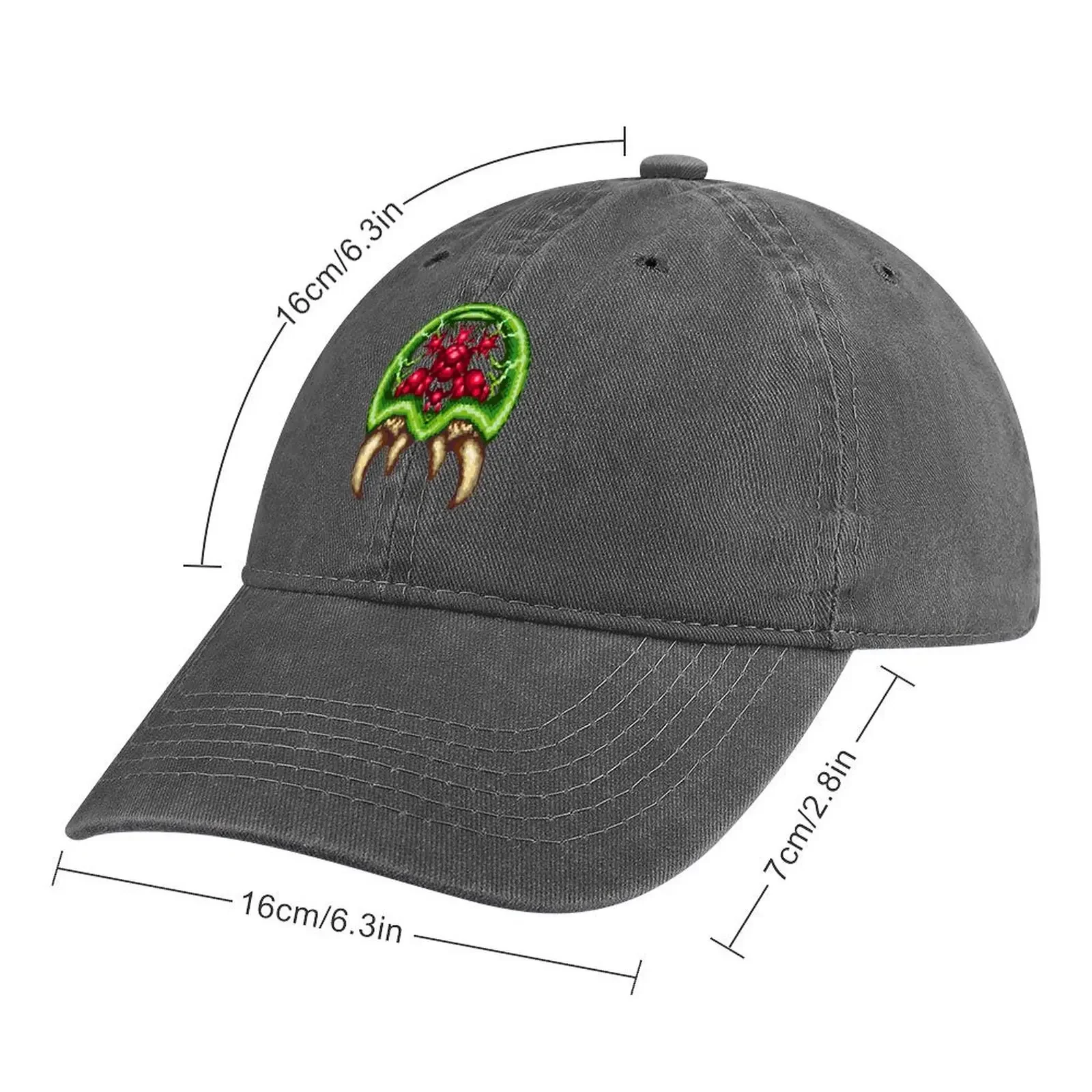 Super Metroid - Giant MetroidCap Cowboy Hat New Hat foam party hats Men Golf Wear Women'S