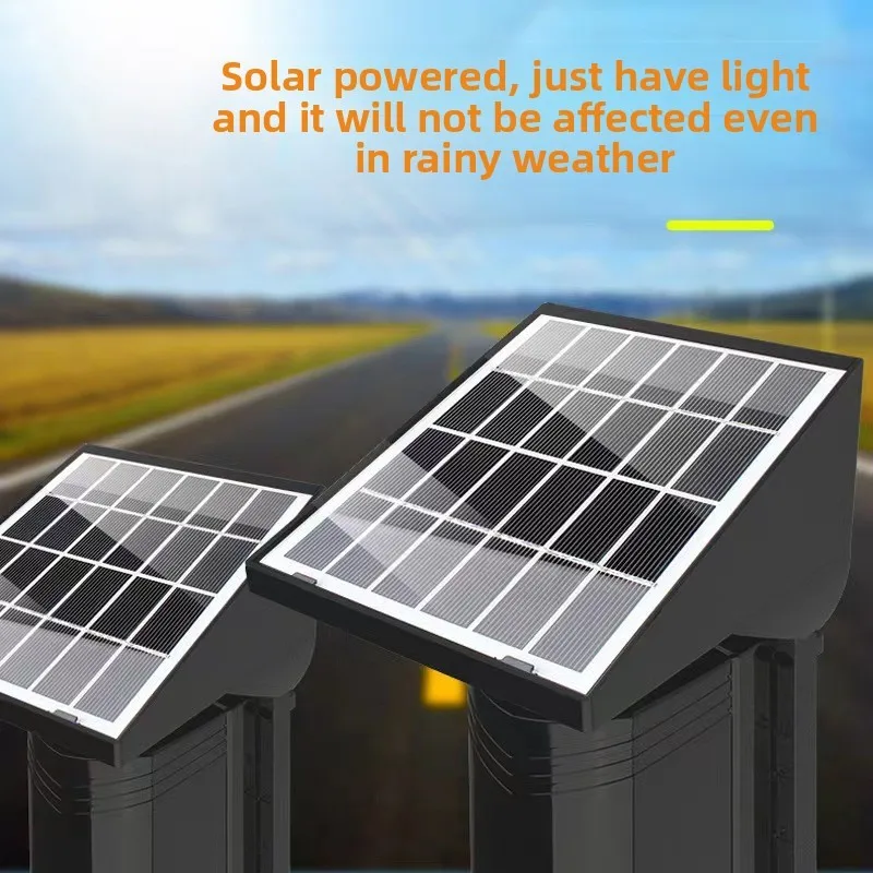 ระบบตรวจจับการบุกรุกแบบไร้สายพลังงานแสงอาทิตย์ สำหรับประตูและหน้าต่างภายนอกอาคาร ทำจากวัสดุ ABS ทนทาน พร้อมระบบตรวจจับรังสีอินฟราเรด