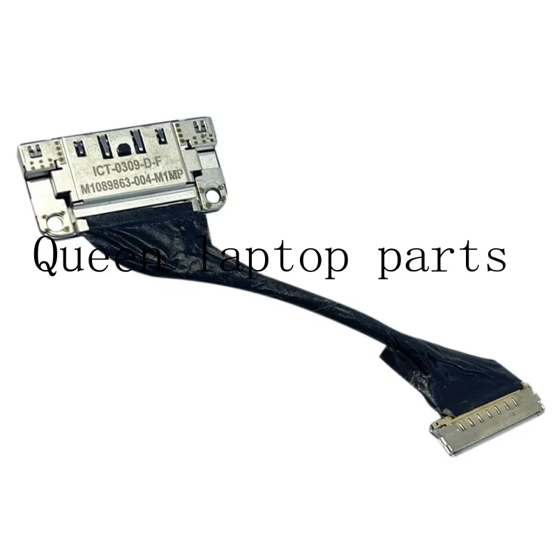 Laptop AC DC Jack Power Cable Plug in Charging Port Cable Connector Socket wi...