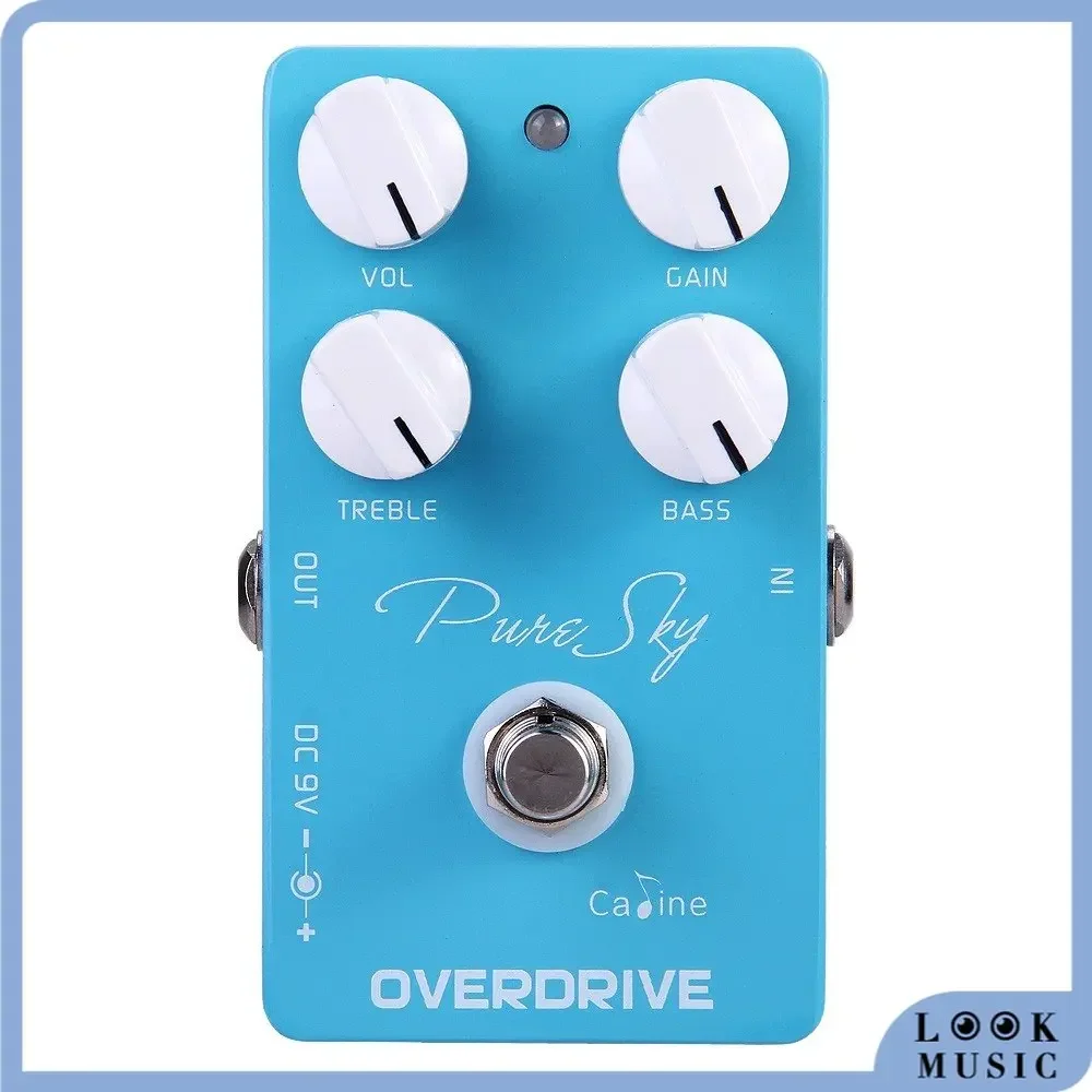 Caline Pure Sky OD Guitar Pedal Effect CP-12 Pure and Clean Overdrive Guitar Pedal Guitar Accessories Gitar Effect Pedals