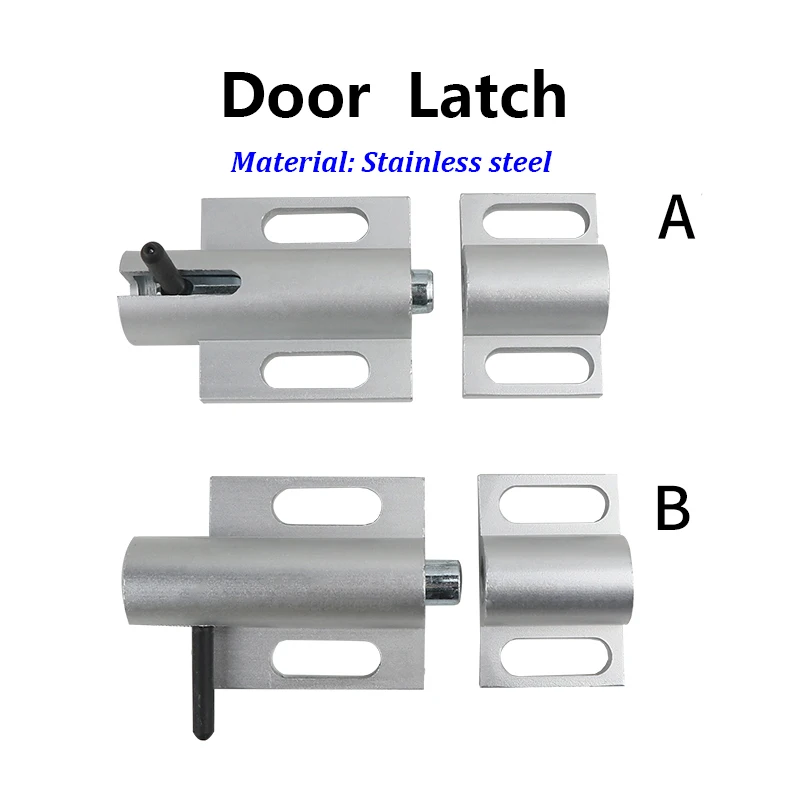 

1Set 3030/4040 Door Latch+Bolts and Nuts Aluminum Profile Door Accessories Door Lock Aluminum Alloy Door and Window Fence Latch