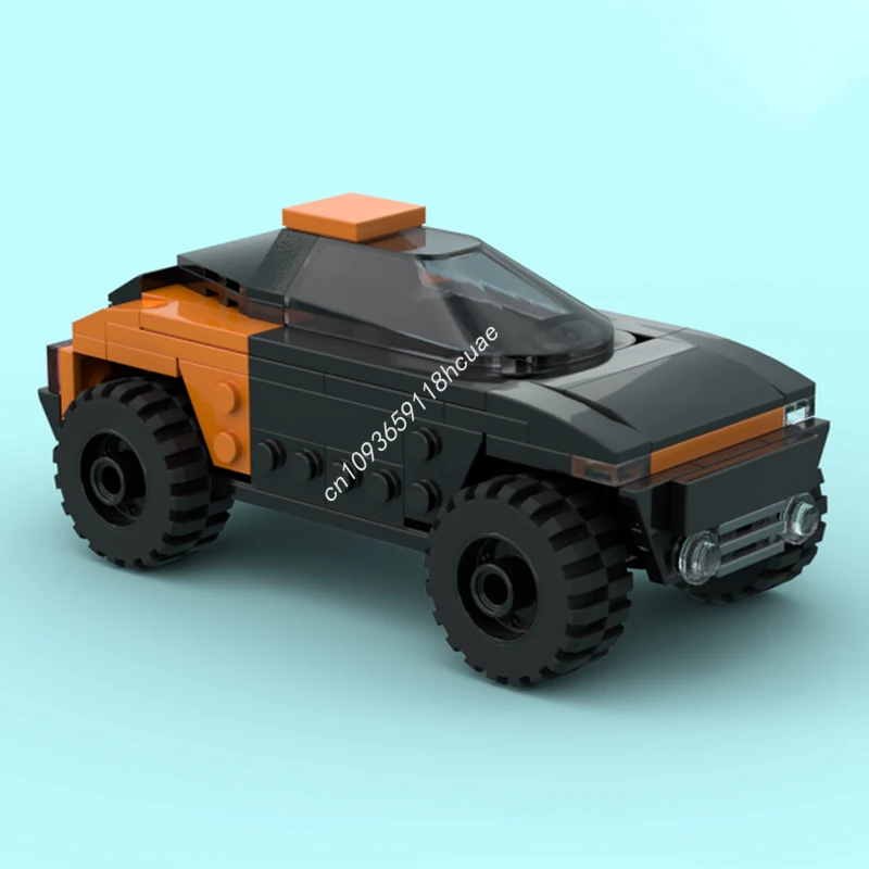 114pcs MOC McLarened Neom Extreme E Rally Auto Model bouwstenen Speelgoed idee Kids Verjaardag DIY creatieve kerstcadeaus