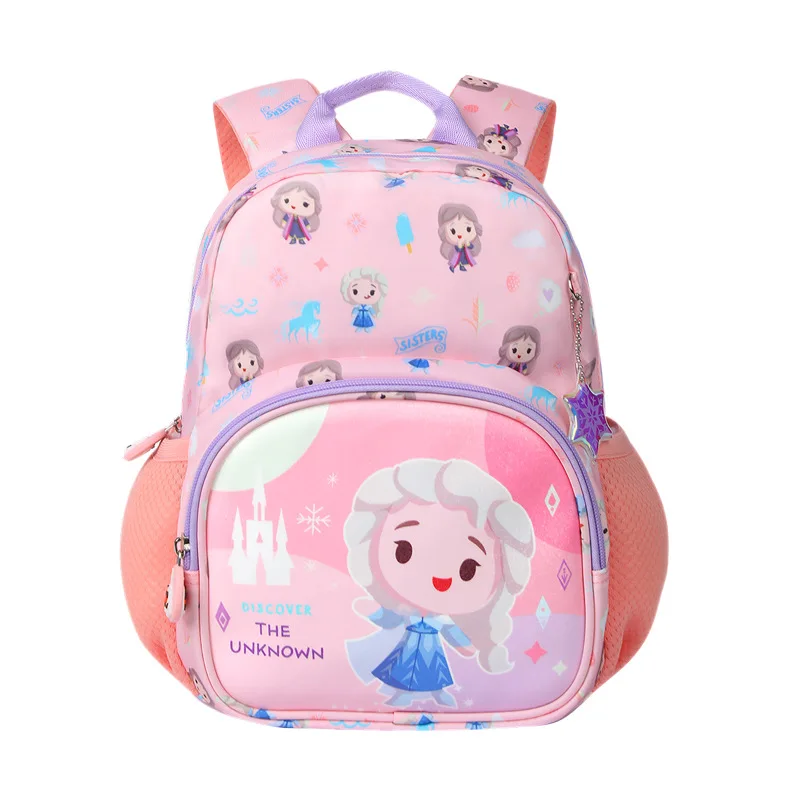 

Disney Frozen Girls Kindergarten Bags Elsa Anna Student Shoulder Orthopedic Backpack Large Capacity Light Kids Gift Mochilas