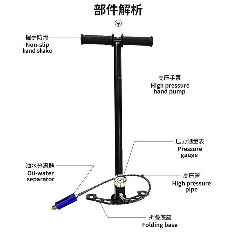 Tauchausrüstung, einfache Unterwasser-Atemgeräte, Wassersportprodukte, Sauerstofffüllung