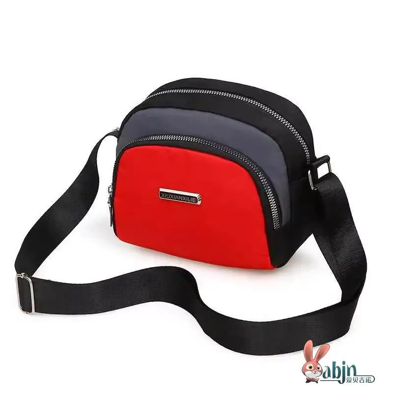 Waterproof Oxford Cloth  Crossbody Bag for Women Canvas Fashion Mobile Phone Coin Purse Single Shoulder Korean Style